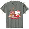 image:imageHello Kitty Warm and Cozy Christmas TShirtOlive Heather