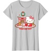image:imageHello Kitty Warm and Cozy Christmas TShirtSilver Grey