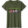 image:imageHello Kitty amp Friends Happy Halloween TShirtOlive Green