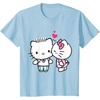 image:imageHello Kitty and Dear Daniel Valentine Tee Shirt TShirtBaby Blue