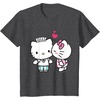 image:imageHello Kitty and Dear Daniel Valentine Tee Shirt TShirtDark Heather Grey