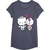image:imageHello Kitty and Dear Daniel Valentine Tee Shirt TShirtHeather Blue