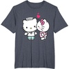 image:imageHello Kitty and Dear Daniel Valentine Tee Shirt TShirtHeather Blue
