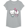 image:imageHello Kitty and Dear Daniel Valentine Tee Shirt TShirtHeather Grey