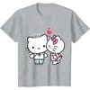 image:imageHello Kitty and Dear Daniel Valentine Tee Shirt TShirtHeather Grey
