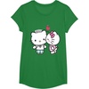 image:imageHello Kitty and Dear Daniel Valentine Tee Shirt TShirtKelly Green