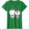 image:imageHello Kitty and Dear Daniel Valentine Tee Shirt TShirtKelly Green