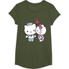 image:imageHello Kitty and Dear Daniel Valentine Tee Shirt TShirtOlive Green