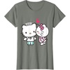image:imageHello Kitty and Dear Daniel Valentine Tee Shirt TShirtOlive Heather