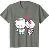 image:imageHello Kitty and Dear Daniel Valentine Tee Shirt TShirtOlive Heather