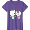 image:imageHello Kitty and Dear Daniel Valentine Tee Shirt TShirtPurple Heather