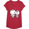 image:imageHello Kitty and Dear Daniel Valentine Tee Shirt TShirtRed Heather