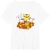 image:imageHello Kitty and Friends Pile of Autumn Leaves TShirtWhite
