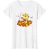 image:imageHello Kitty and Friends Pile of Autumn Leaves TShirtWhite