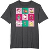 image:imageHello Sanrio Friends Christmas Time Tee Shirt TShirtDark Heather Grey