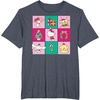 image:imageHello Sanrio Friends Christmas Time Tee Shirt TShirtHeather Blue