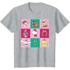 image:imageHello Sanrio Friends Christmas Time Tee Shirt TShirtHeather Grey