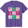 image:imageHello Sanrio Friends Christmas Time Tee Shirt TShirtPurple Heather