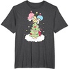image:imageLittle Twin Stars Christmas Tree TShirtDark Heather Grey