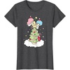 image:imageLittle Twin Stars Christmas Tree TShirtDark Heather Grey
