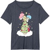 image:imageLittle Twin Stars Christmas Tree TShirtHeather Blue