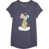 image:imageLittle Twin Stars Christmas Tree TShirtHeather Blue