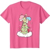 image:imageLittle Twin Stars Christmas Tree TShirtPink Heather