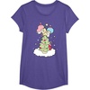 image:imageLittle Twin Stars Christmas Tree TShirtPurple Heather