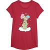 image:imageLittle Twin Stars Christmas Tree TShirtRed Heather