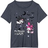 image:imageMy Melody and Kuromi Halloween Tee Shirt TShirtHeather Blue
