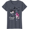 image:imageMy Melody and Kuromi Halloween Tee Shirt TShirtHeather Blue