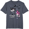 image:imageMy Melody and Kuromi Halloween Tee Shirt TShirtHeather Blue