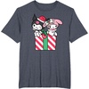 image:imageMy Melody and Kuromi Tee Shirt TShirtHeather Blue