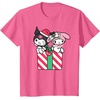 image:imageMy Melody and Kuromi Tee Shirt TShirtPink Heather