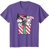 image:imageMy Melody and Kuromi Tee Shirt TShirtPurple Heather
