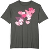 image:imageMy Melody and Kuromi Valentines Day Hearts Tee Shirt TShirtAsphalt Grey