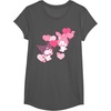 image:imageMy Melody and Kuromi Valentines Day Hearts Tee Shirt TShirtAsphalt Grey