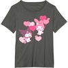 image:imageMy Melody and Kuromi Valentines Day Hearts Tee Shirt TShirtAsphalt Grey