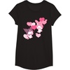 image:imageMy Melody and Kuromi Valentines Day Hearts Tee Shirt TShirtBlack
