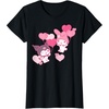 image:imageMy Melody and Kuromi Valentines Day Hearts Tee Shirt TShirtBlack