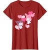 image:imageMy Melody and Kuromi Valentines Day Hearts Tee Shirt TShirtCranberry Red