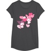 image:imageMy Melody and Kuromi Valentines Day Hearts Tee Shirt TShirtDark Heather Grey