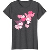 image:imageMy Melody and Kuromi Valentines Day Hearts Tee Shirt TShirtDark Heather Grey