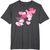 image:imageMy Melody and Kuromi Valentines Day Hearts Tee Shirt TShirtDark Heather Grey