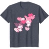 image:imageMy Melody and Kuromi Valentines Day Hearts Tee Shirt TShirtHeather Blue