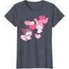 image:imageMy Melody and Kuromi Valentines Day Hearts Tee Shirt TShirtHeather Blue