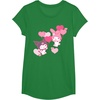 image:imageMy Melody and Kuromi Valentines Day Hearts Tee Shirt TShirtKelly Green