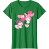 image:imageMy Melody and Kuromi Valentines Day Hearts Tee Shirt TShirtKelly Green