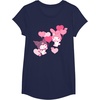 image:imageMy Melody and Kuromi Valentines Day Hearts Tee Shirt TShirtNavy Blue
