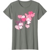 image:imageMy Melody and Kuromi Valentines Day Hearts Tee Shirt TShirtOlive Heather